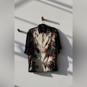 Floral Casual Button Down